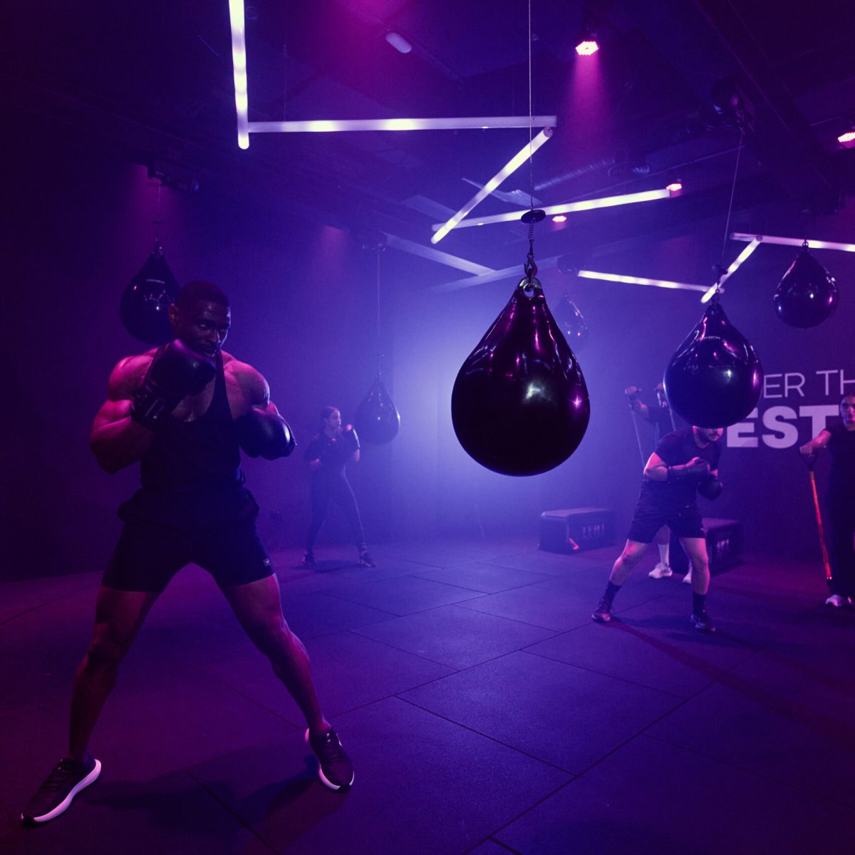 KO-BOX boxing fitness studio at Eliteness Ville Verte